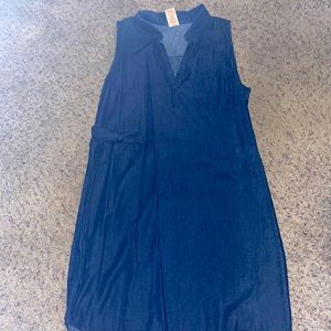 Faded Glory Denim dress with belt